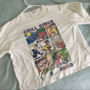 brandy melville chill since graphic tee